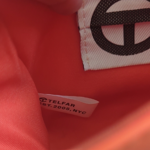 Telfar Orange Mini Bag Crossbody Structured - Picture 5 of 8